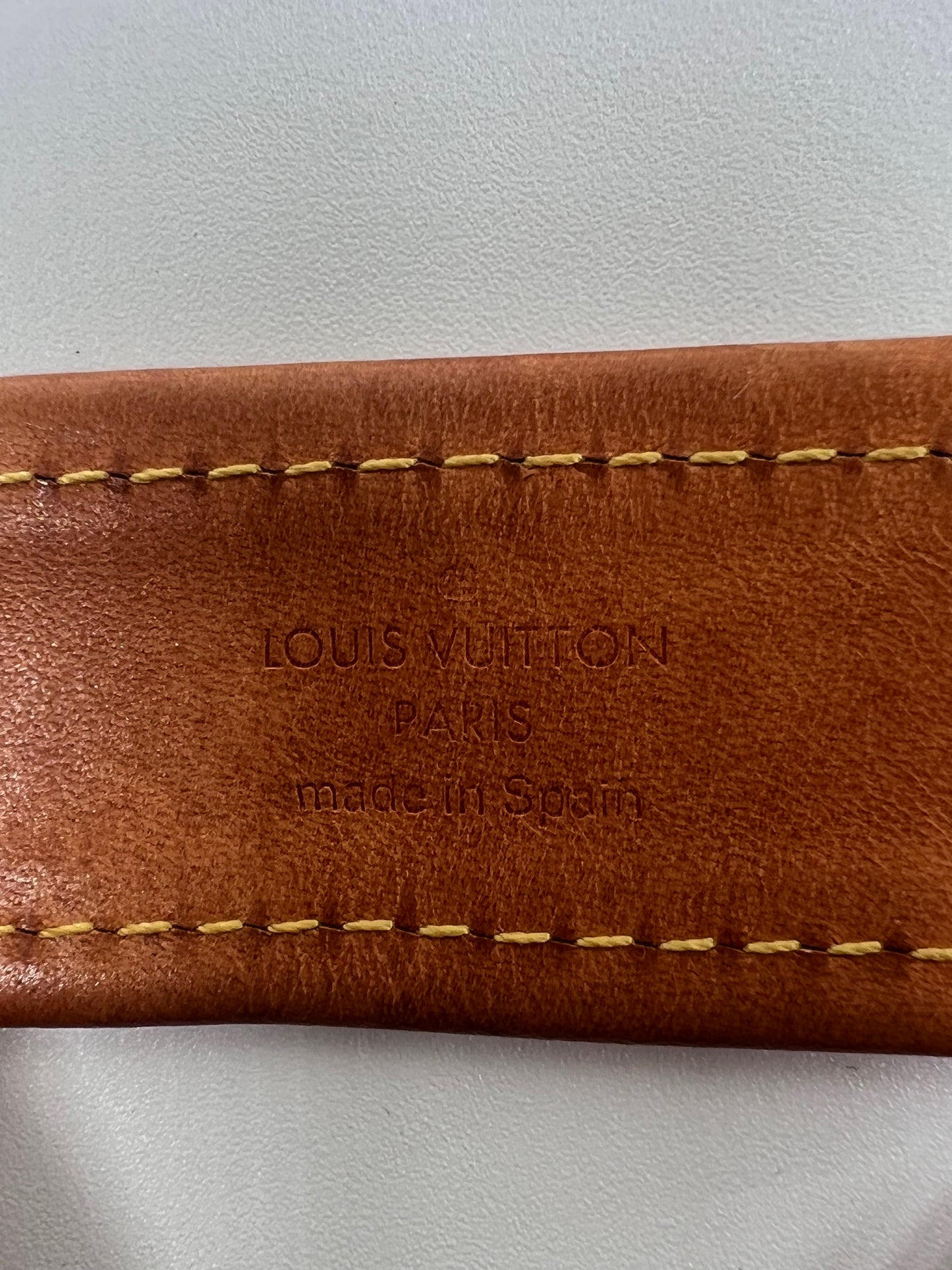 Louis Vuitton Brown Jewelry Save It Bracelet