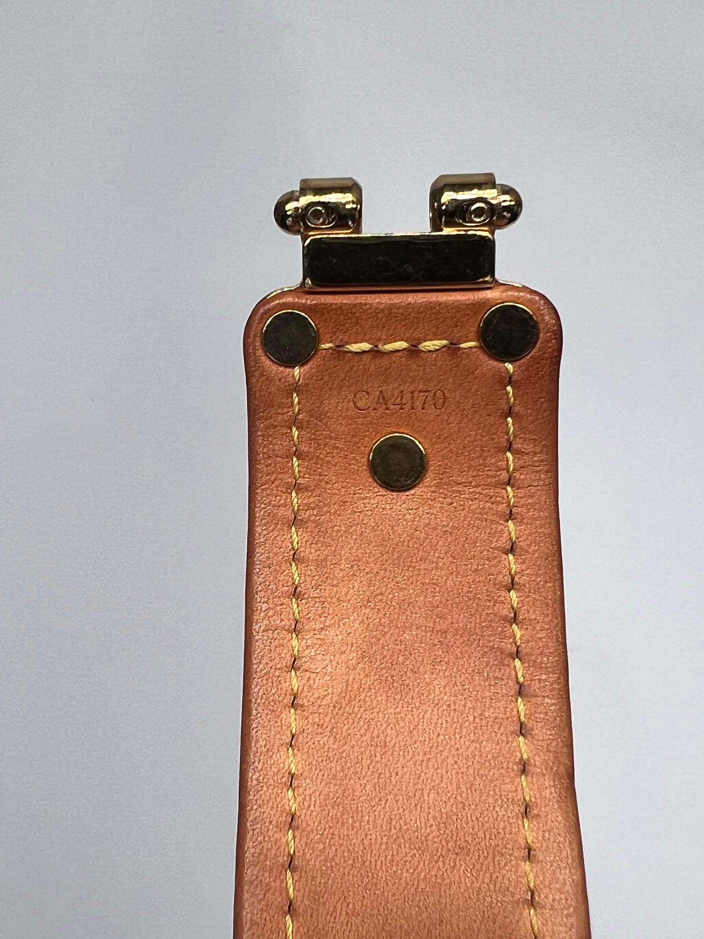 Louis Vuitton Brown Jewelry Save It Bracelet