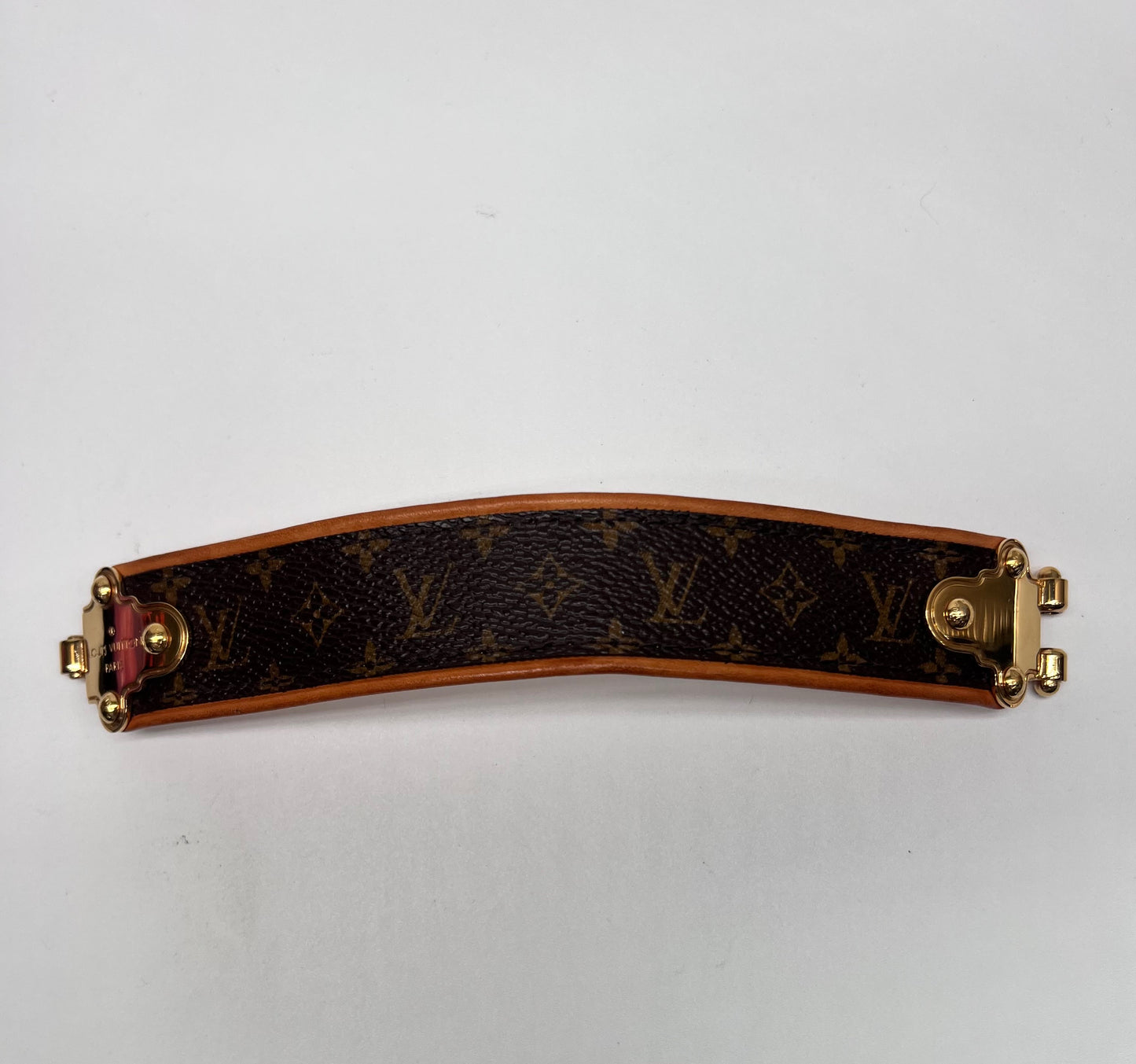 Louis Vuitton Brown Jewelry Save It Bracelet