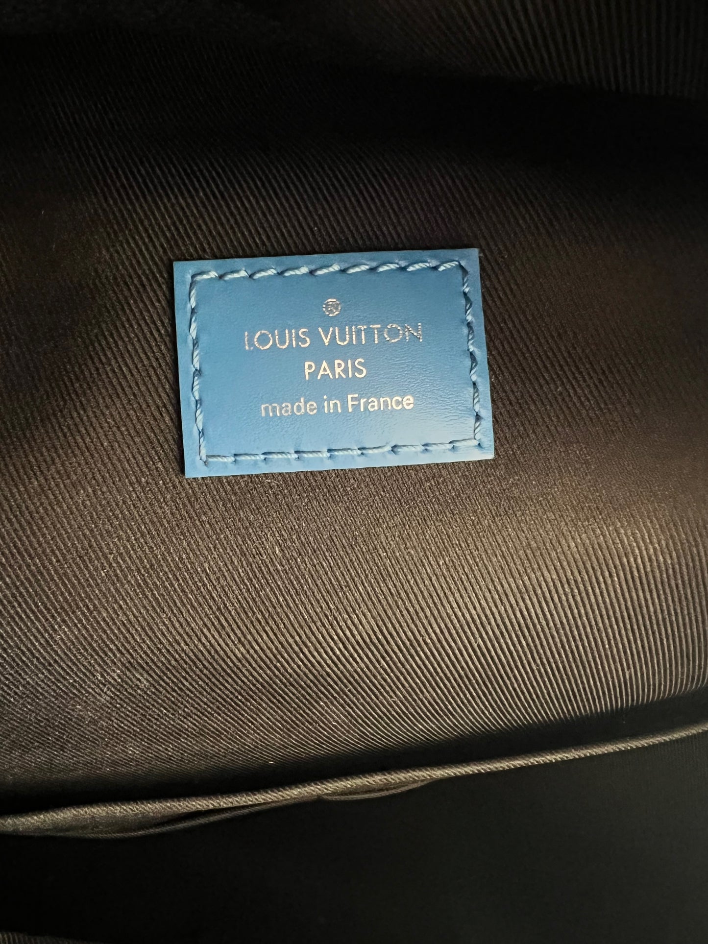 Louis Vuitton Damier Graphite Josh Backpack Giant Blue