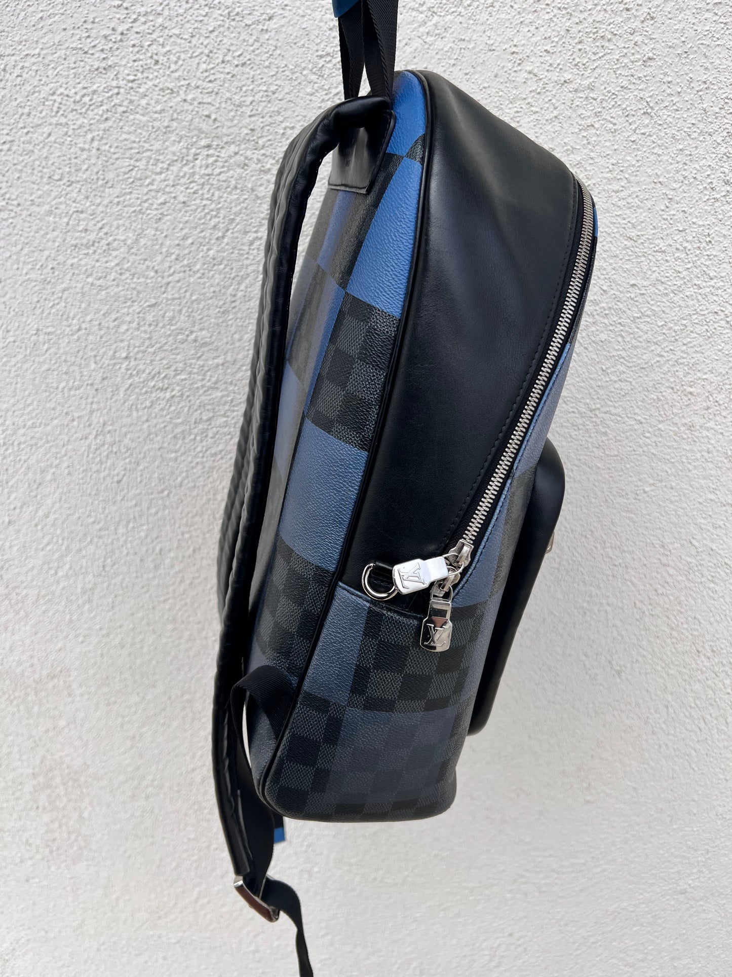 Louis Vuitton Damier Graphite Josh Backpack Giant Blue